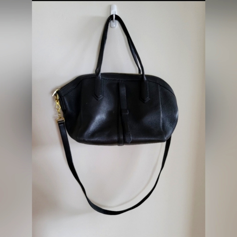 J Crew Pebbled Leather Tartine Sachel
